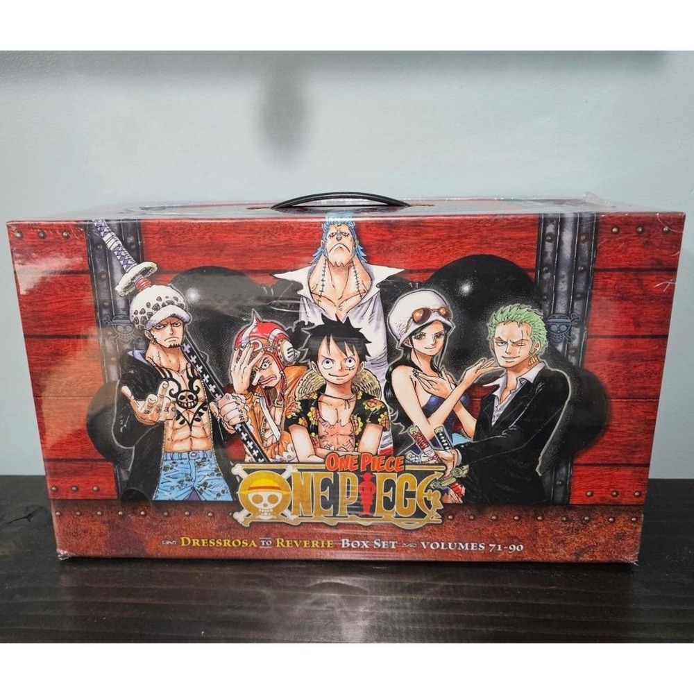 New! One Piece Box Set 4 Dressrosa to Reverie Volumes 71-90 Premium Eiichiro Oda - Picture 2 of 5